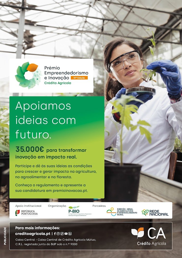  Prémio Empreendedorismo e Inovação Crédito Agrícola