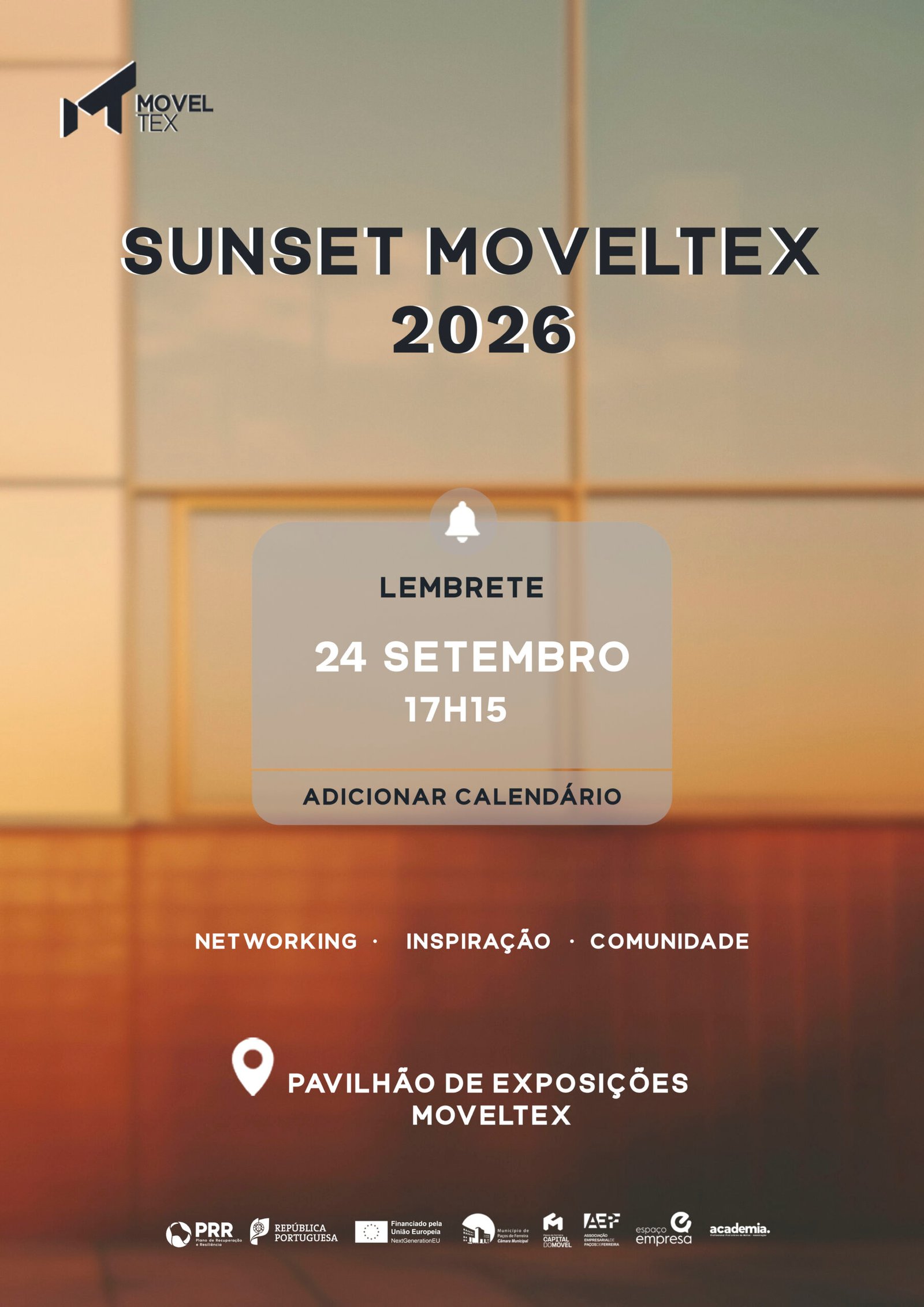 Participe na próxima edição do Sunset da Moveltex